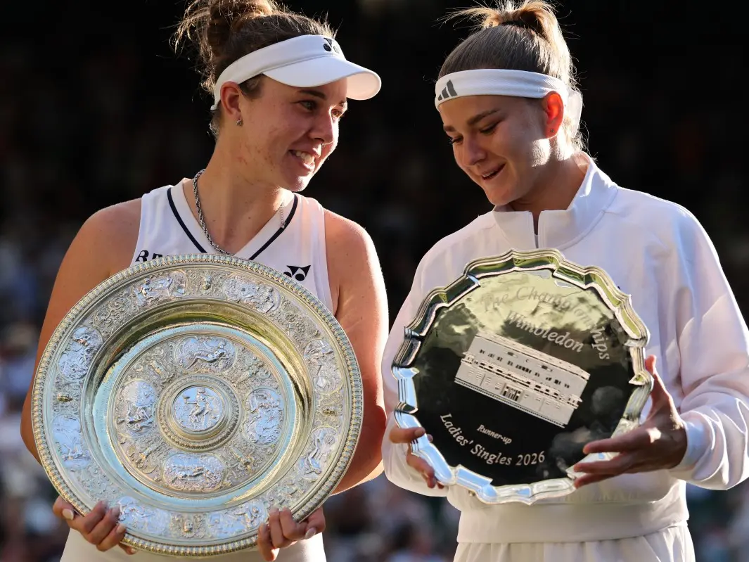 Wimbledon 2026: Karolina Muchova's 'ex-friend' joke steals the show after final heartbreak Wimbledon 2026: Karolina Muchova's 'ex-friend' joke steals the show after final heartbreak