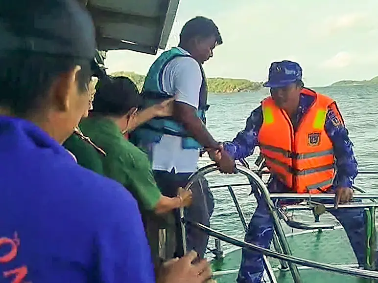‘We were screaming for help’: Witness recounts Vietnam boat barely left the shore before capsizing ‘We were screaming for help’: Witness recounts Vietnam boat barely left the shore before capsizing