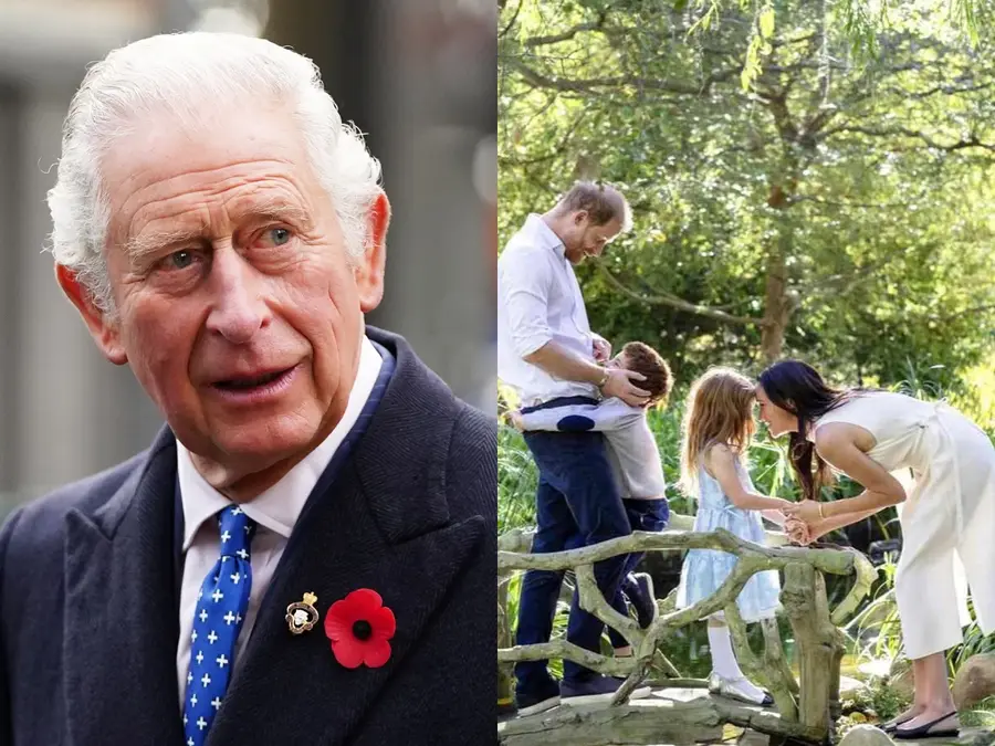 Royal reunion! King Charles meets grandchildren Prince Archie and Princess Lilibet after four years