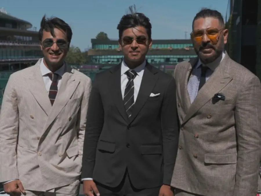 From Cricket to Tennis Court: Sooryavanshi joins Yuvraj, Abhishek for men’s Wimbledon final
