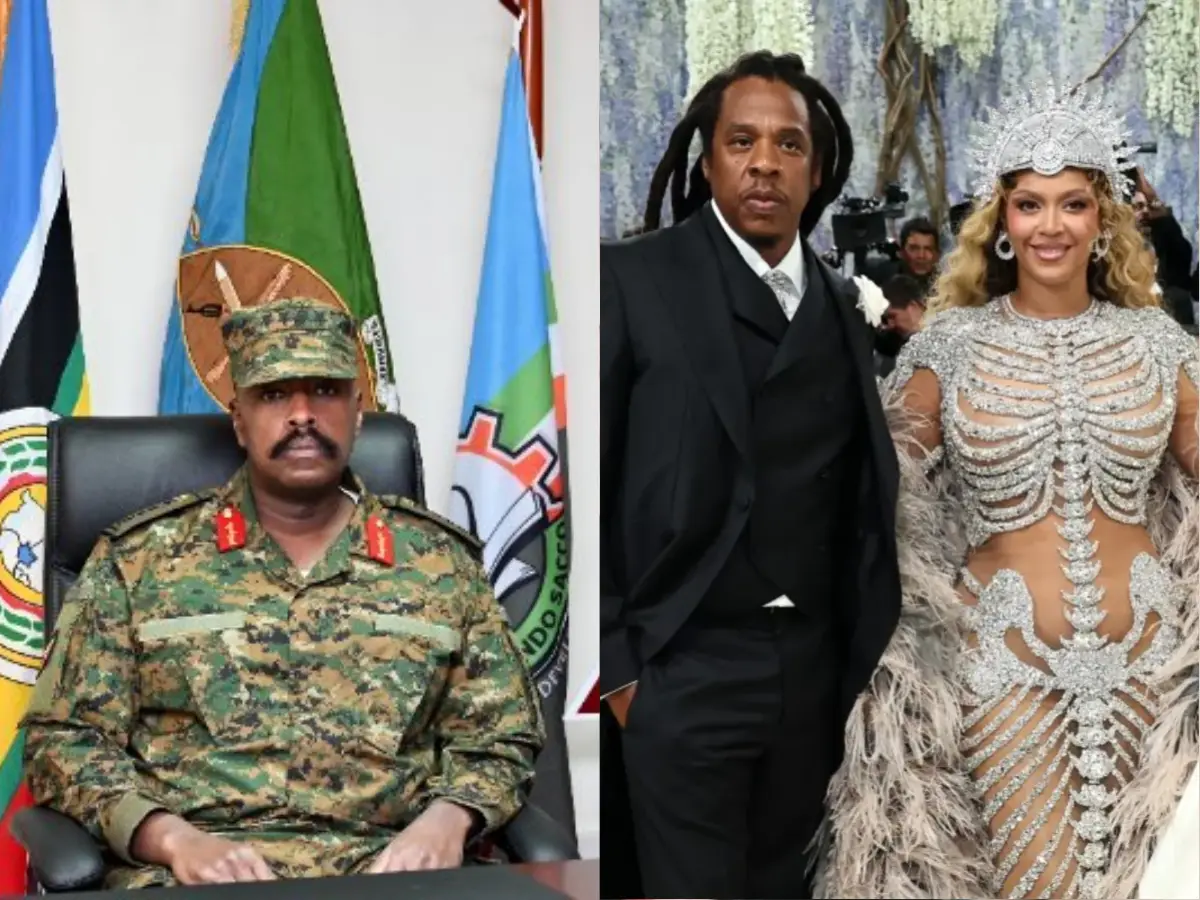 Ugandan General Muhoozi Kainerugaba goes viral for challenging Jay-Z to 'surrender' Beyonce Ugandan General Muhoozi Kainerugaba goes viral for challenging Jay-Z to 'surrender' Beyonce