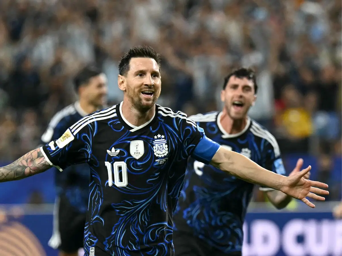 Argentina to wear navy blue jersey for England semifinal, and no, it’s not because of kit regulations Argentina to wear navy blue jersey for England semifinal, and no, it’s not because of kit regulations