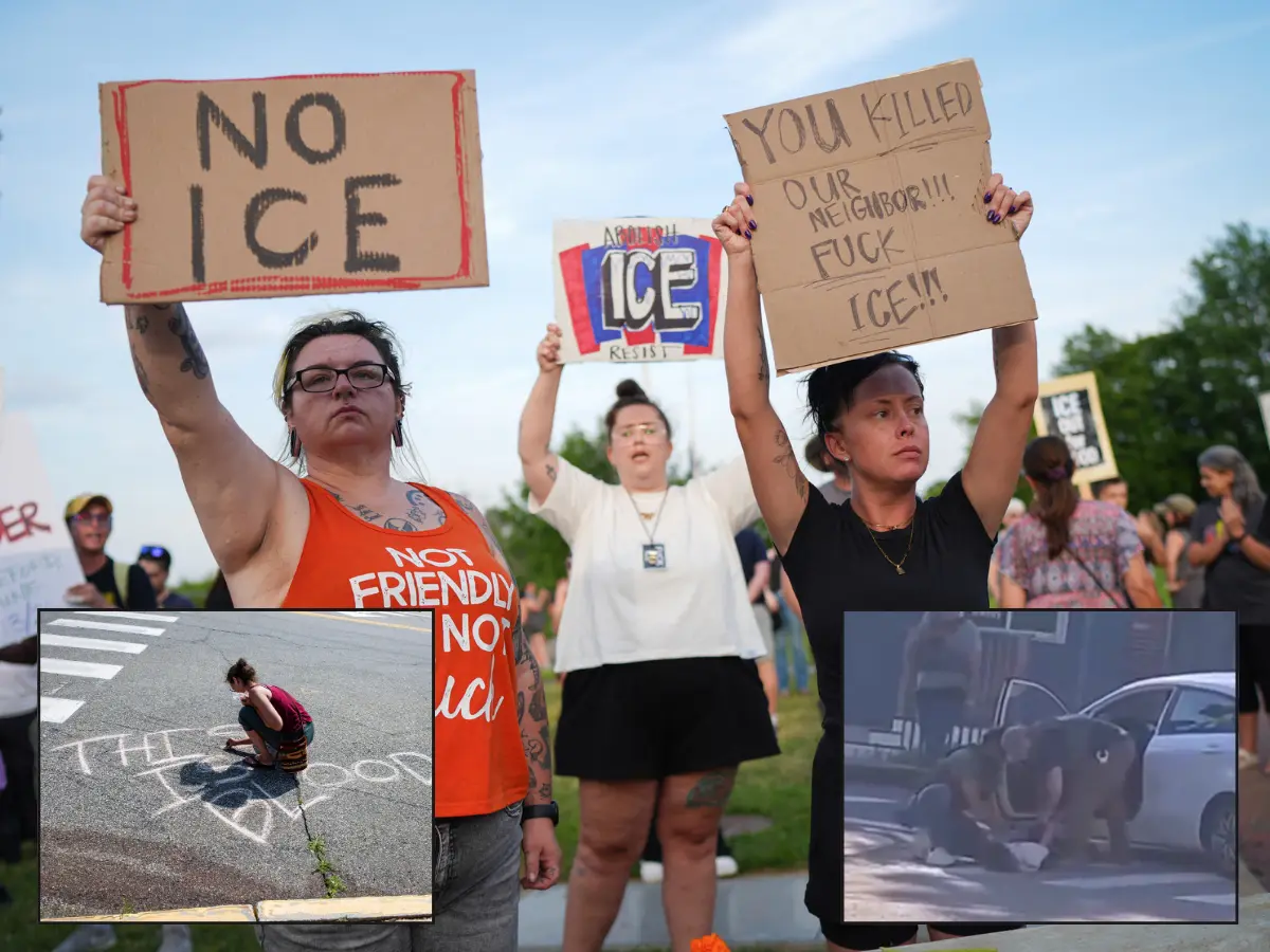 'These monsters are sick': ICE shoots man dead in front of 3-year-old daughter in Maine; officials later admit he wasn't the target