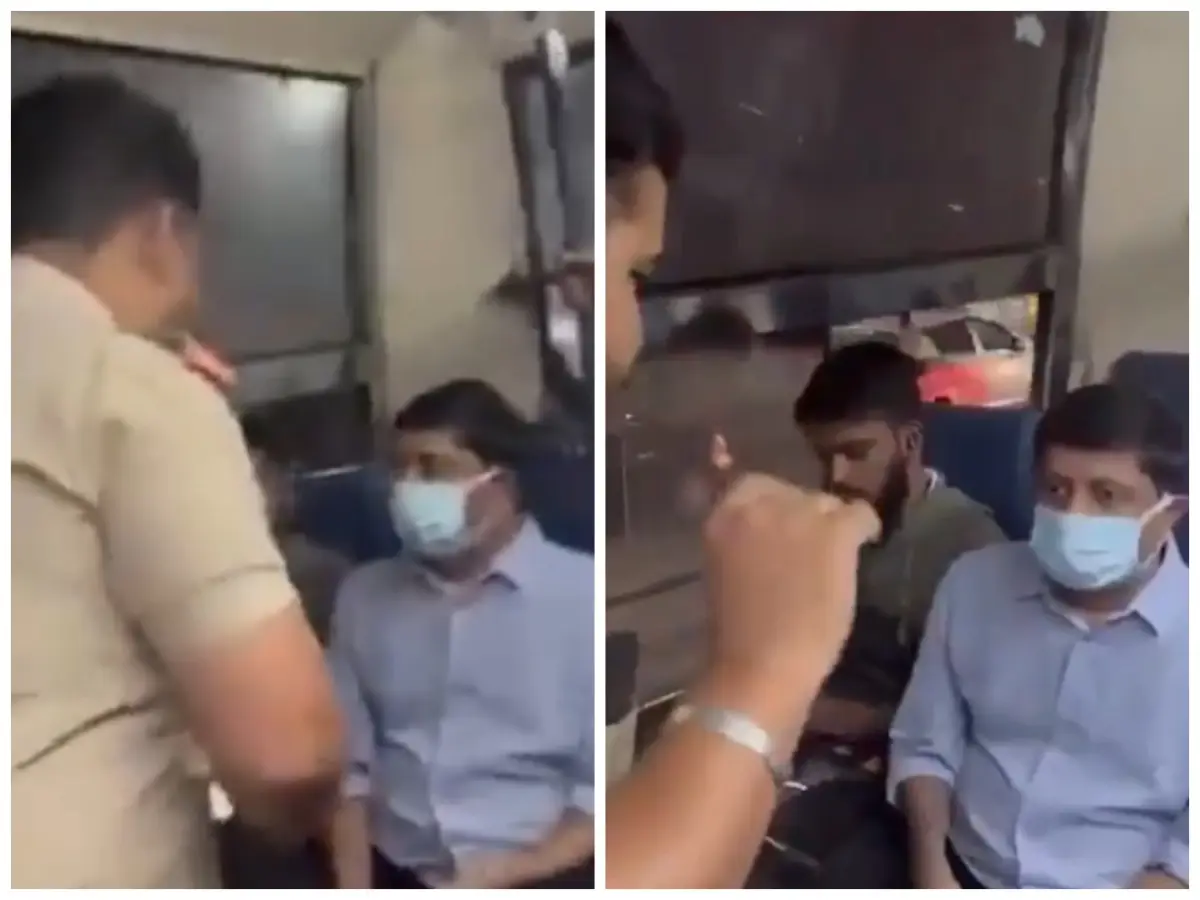 BMTC suspends conductor after he asked Karnataka Minister to get off bus: VIDEO BMTC suspends conductor after he asked Karnataka Minister to get off bus: VIDEO