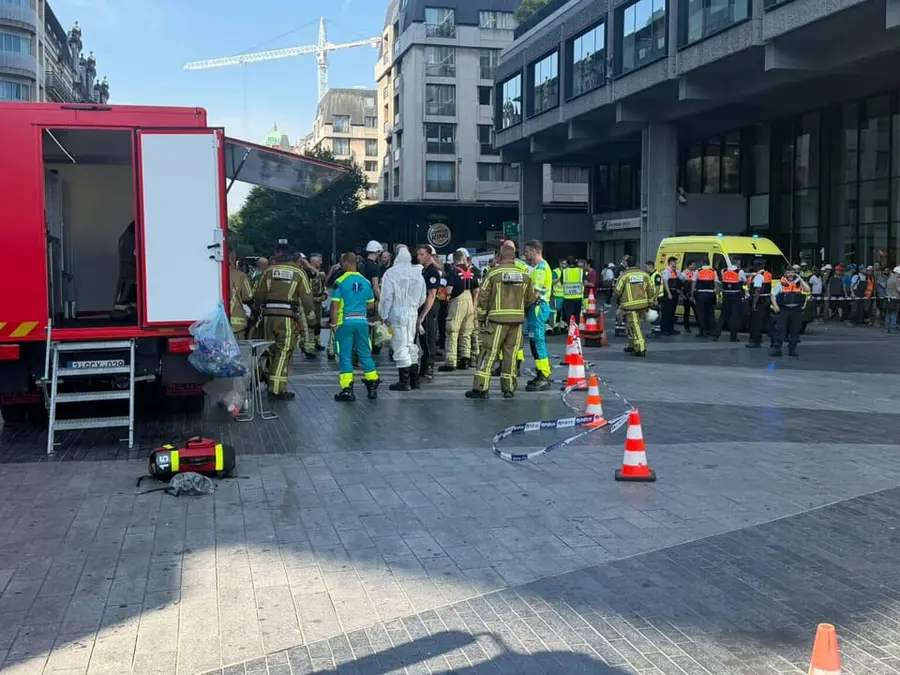 Brussels tower fire kills at least six, several workers remain unaccounted for