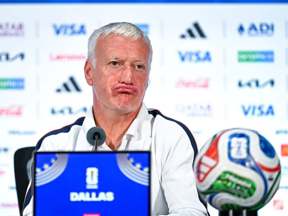 Deschamps questions referee’s credentials after France’s semifinal loss to Spain Deschamps questions referee’s credentials after France’s semifinal loss to Spain