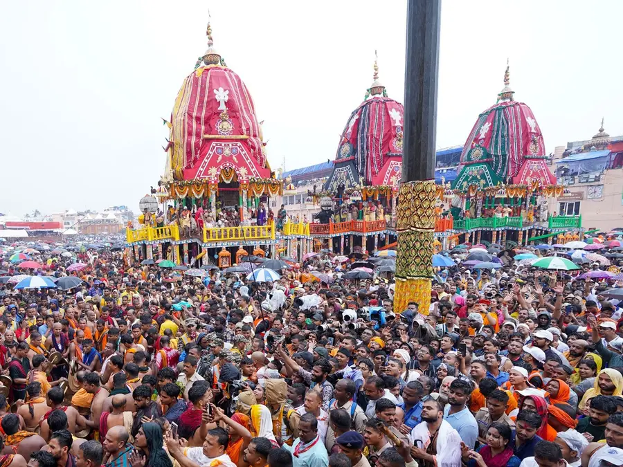 Stampede-like situation during India's Puri Rath Yatra festival: One feared dead, say reports