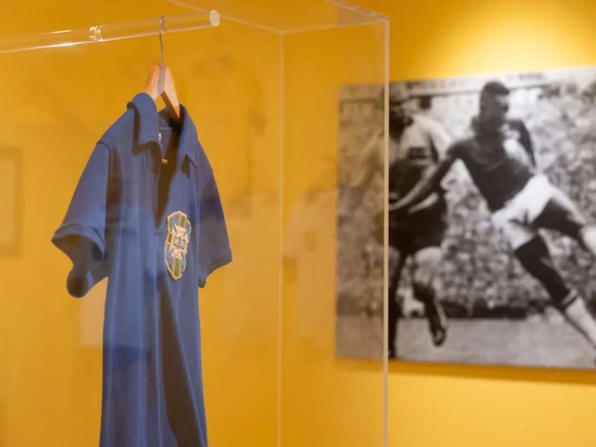 Pele's 1958 FIFA World Cup final shirt sells for record USD 4.9 million Pele's 1958 FIFA World Cup final shirt sells for record USD 4.9 million