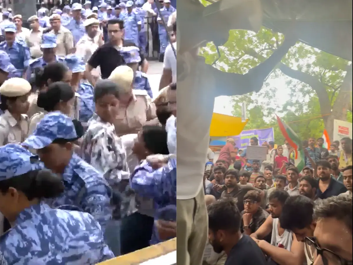 Dipke claims to have been 'beaten up, detained' as Delhi police forcibly remove protestors from Jantar Mantar | VIDEO Dipke claims to have been 'beaten up, detained' as Delhi police forcibly remove protestors from Jantar Mantar | VIDEO