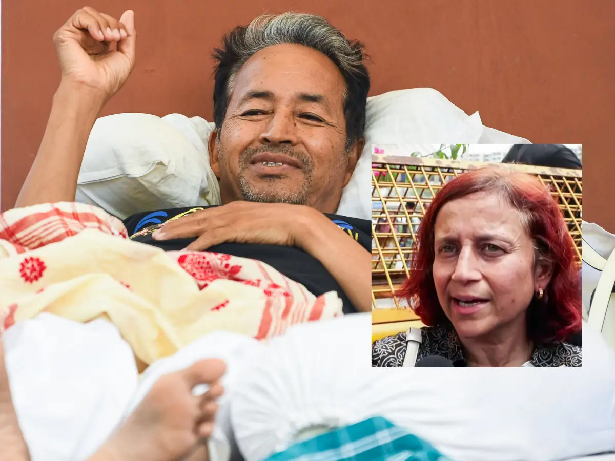 'It is illegal detention...': Sonam Wangchuk's wife moves Delhi HC to shift him from Safdarjung to private hospital 'It is illegal detention...': Sonam Wangchuk's wife moves Delhi HC to shift him from Safdarjung to private hospital
