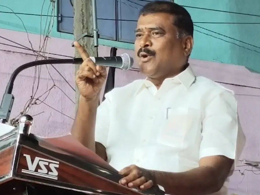 DMK MLA arrested for "will break your bones" remark against CM Vijay