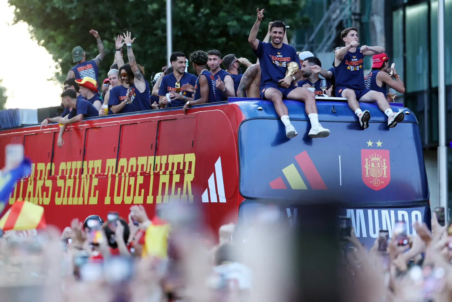 Spain World Cup victory parade in Madrid: Champions celebrate second FIFA World Cup title with over million fans