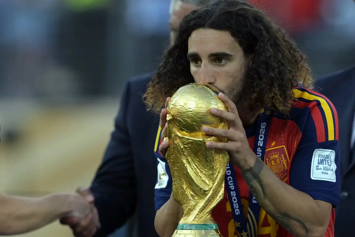 Revealed! The hidden ritual Marc Cucurella performed before Spain won the FIFA World Cup