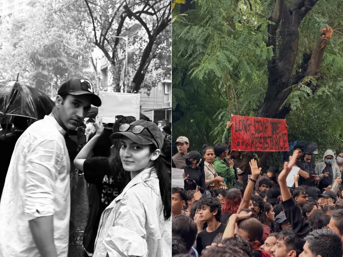 Laapataa Ladies' star Pratibha Ranta joins students' protest in Mumbai, urges people to speak up Laapataa Ladies' star Pratibha Ranta joins students' protest in Mumbai, urges people to speak up
