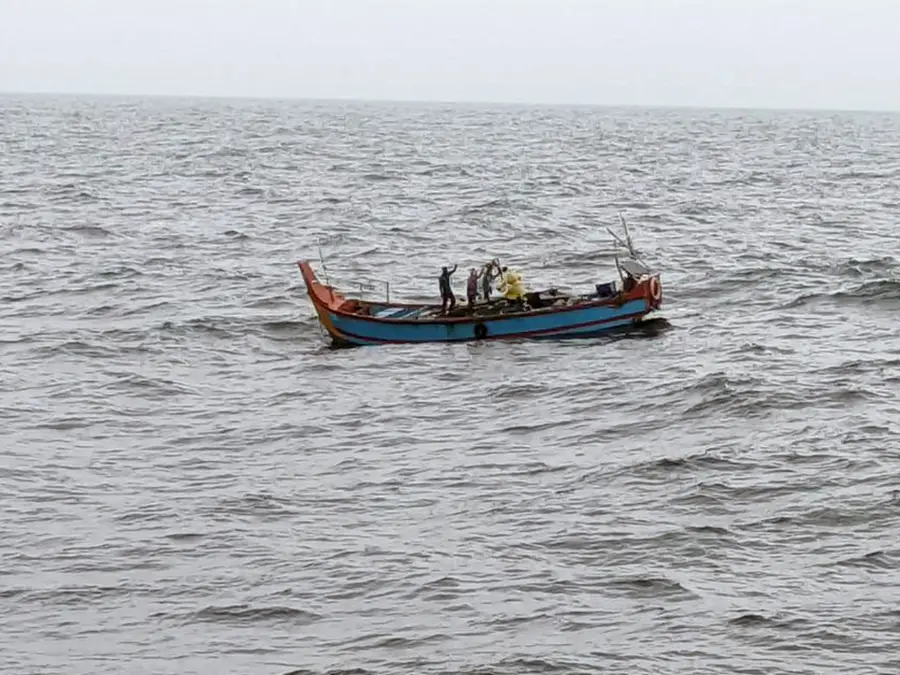 Nine Indian fishermen arrested by Sri Lankan Navy for alleged poaching; trawler seized