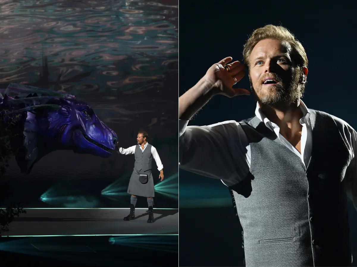 Sam Heughan and KT Tunstall steal the show at Commonwealth Games 2026 opening ceremony Sam Heughan and KT Tunstall steal the show at Commonwealth Games 2026 opening ceremony