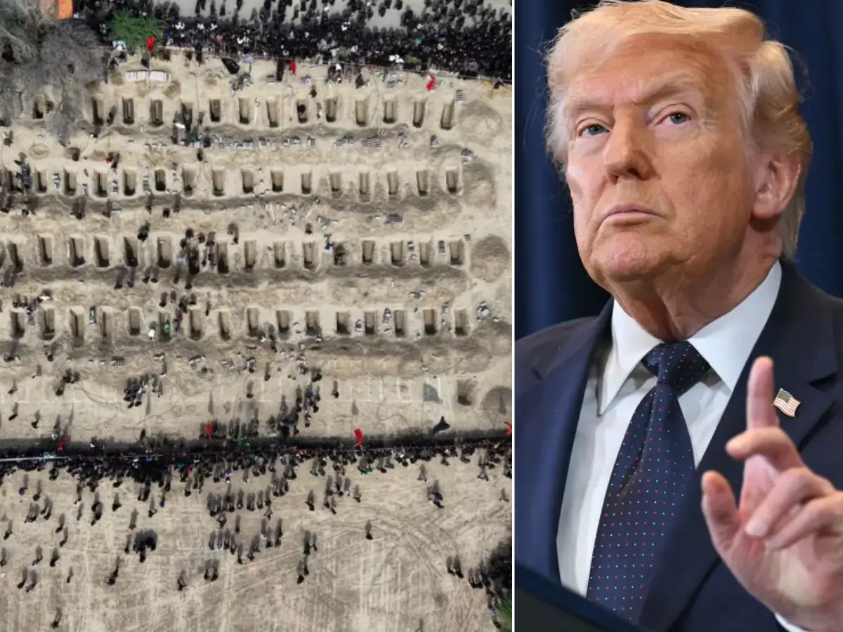 Trump says Iranian school bombing photos could be AI-generated -- Minab school teacher reacts Trump says Iranian school bombing photos could be AI-generated -- Minab school teacher reacts