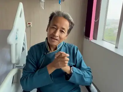 'AND FINALLY...': Wangchuk discharged from Medanta Hospital, to visit Rajghat before returning to Ladakh 'AND FINALLY...': Wangchuk discharged from Medanta Hospital, to visit Rajghat before returning to Ladakh