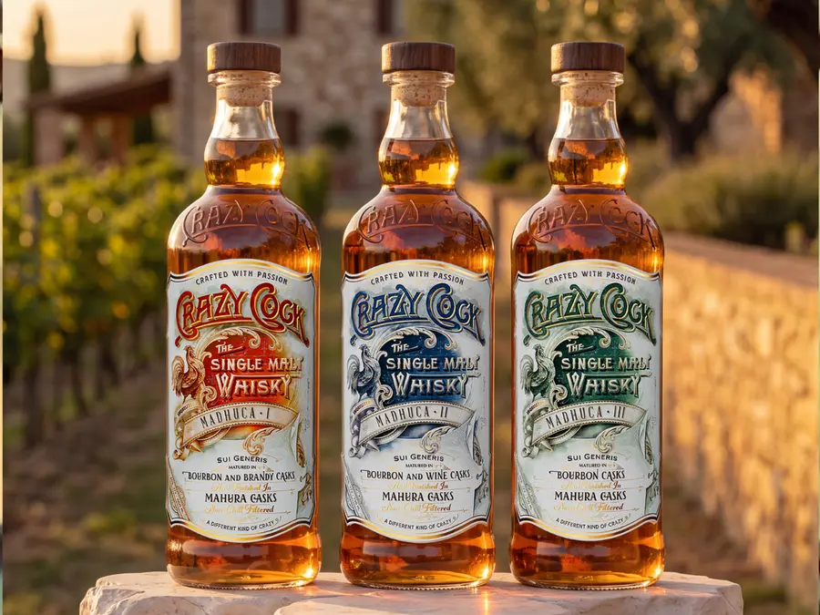 How 104-year-old South Seas Distilleries is shaping India's premium spirits market as its Crazy Cock brand wins single malt whisky award in UK