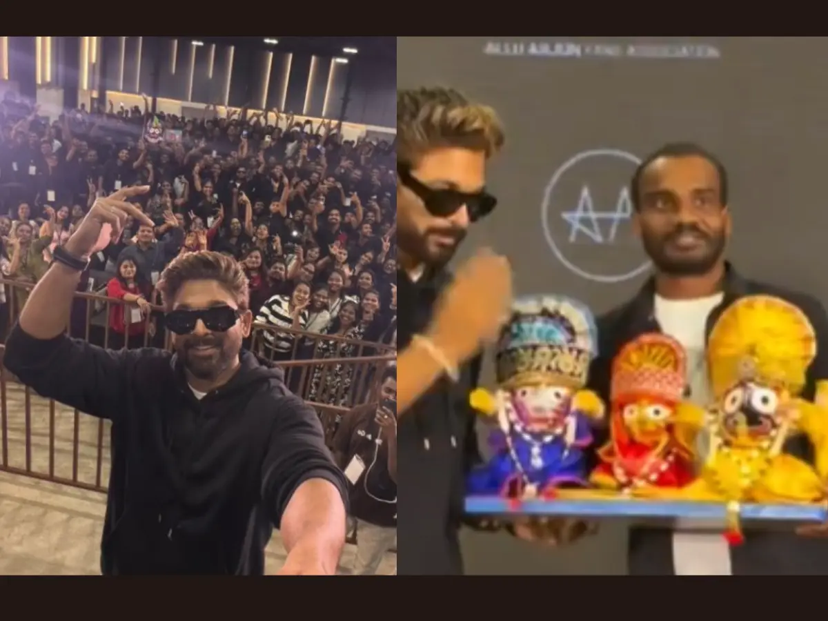 Allu Arjun removes shoes before accepting Shri Jagannath Idol at AAFA Annual Summit 2026! Allu Arjun removes shoes before accepting Shri Jagannath Idol at AAFA Annual Summit 2026!
