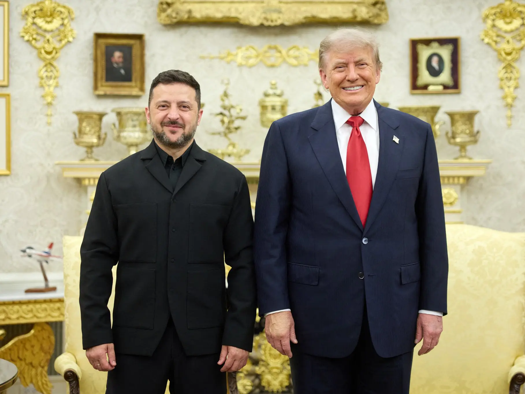 Zelensky meets Trump at White House, seeks stronger US defence support Zelensky meets Trump at White House, seeks stronger US defence support