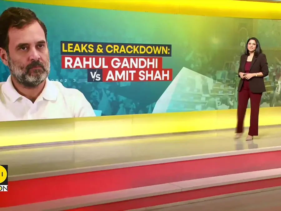 Rahul Gandhi Accuses Amit Shah of Ordering Police Firing on Students, Demands Resignation