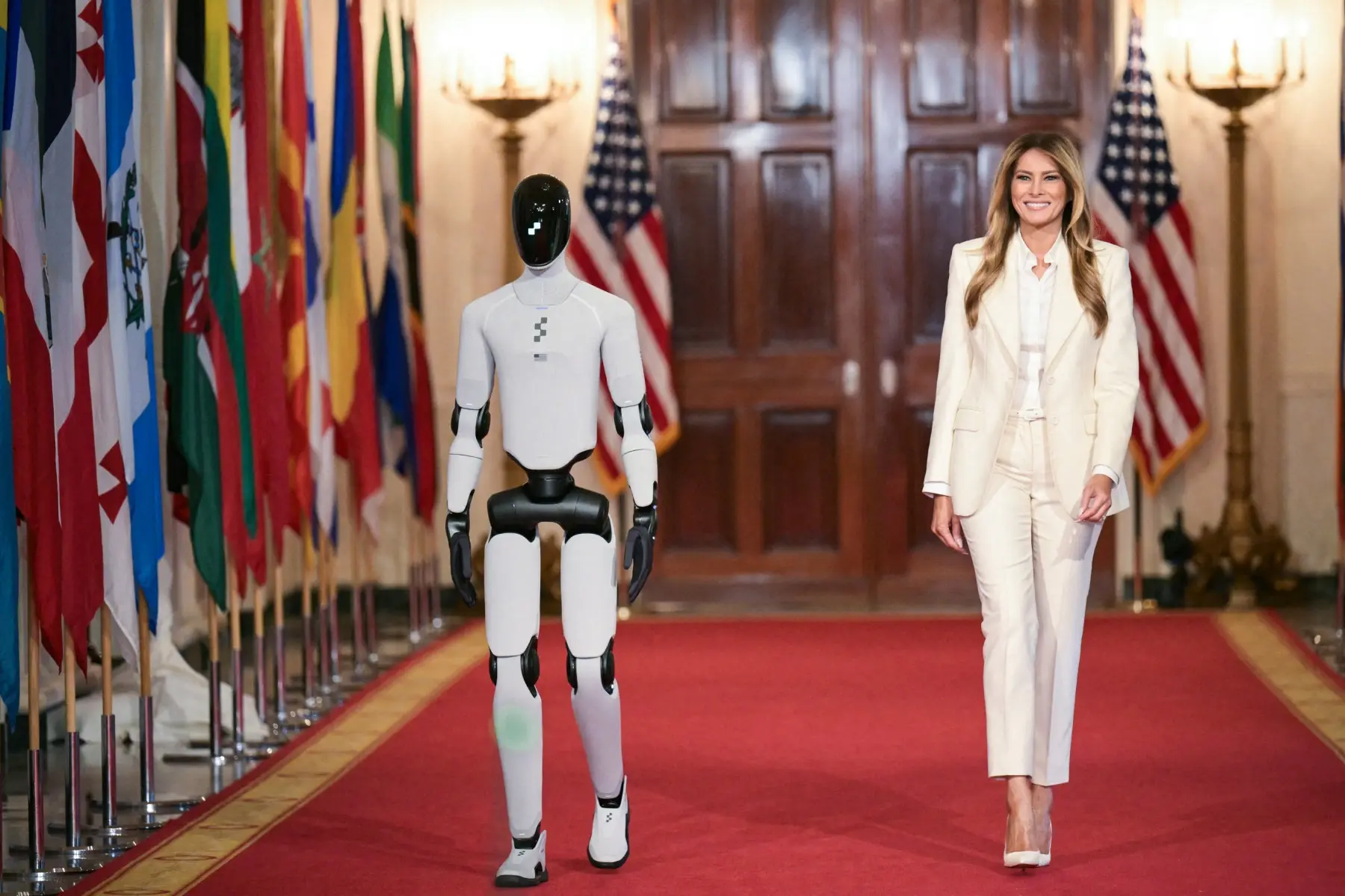 Making way for Musk's Optimus? Trump administration bans foreign-made humanoid robots. Here's why