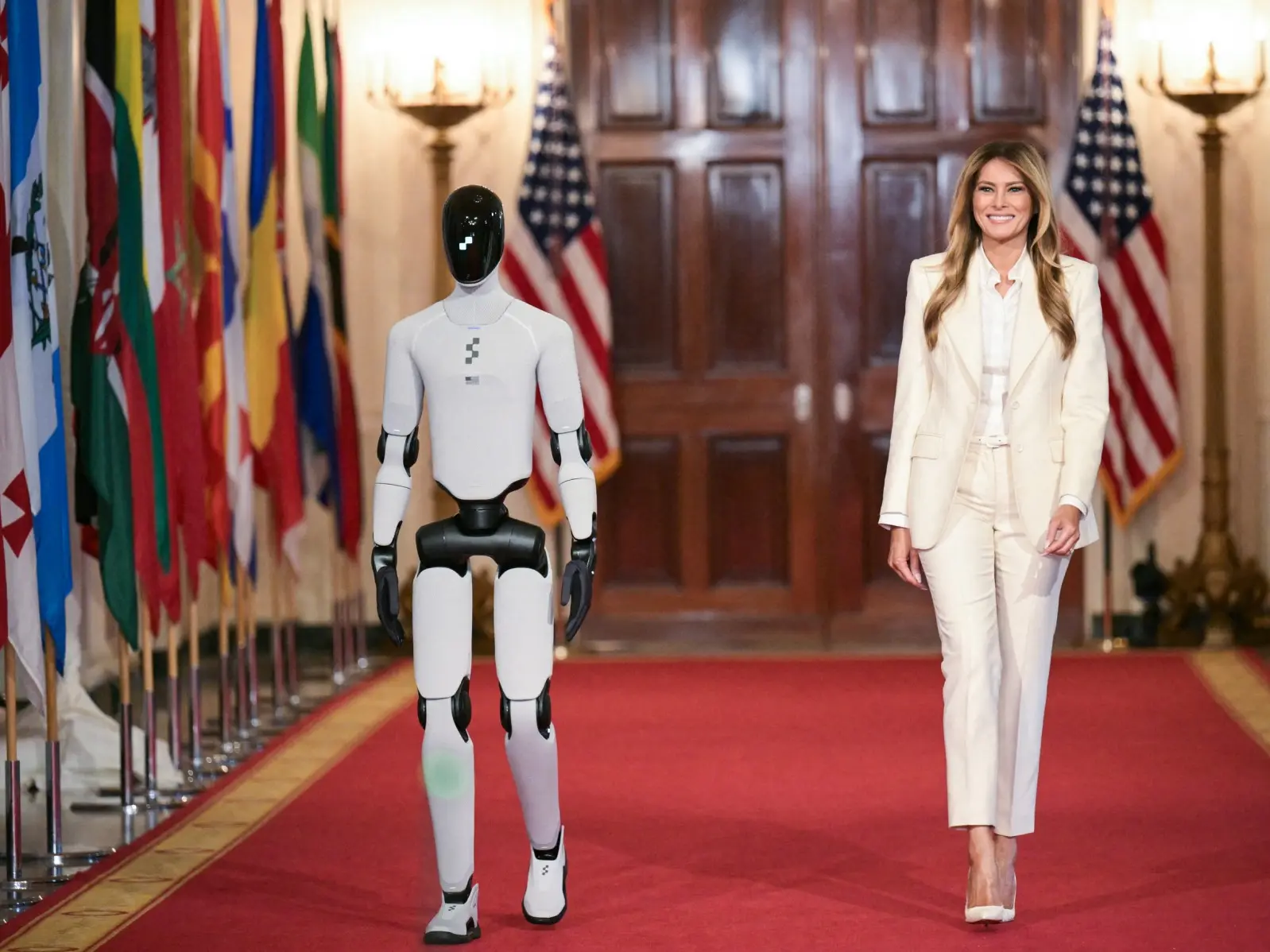 Making way for Musk's Optimus? Trump administration bans foreign-made humanoid robots. Here's why Making way for Musk's Optimus? Trump administration bans foreign-made humanoid robots. Here's why