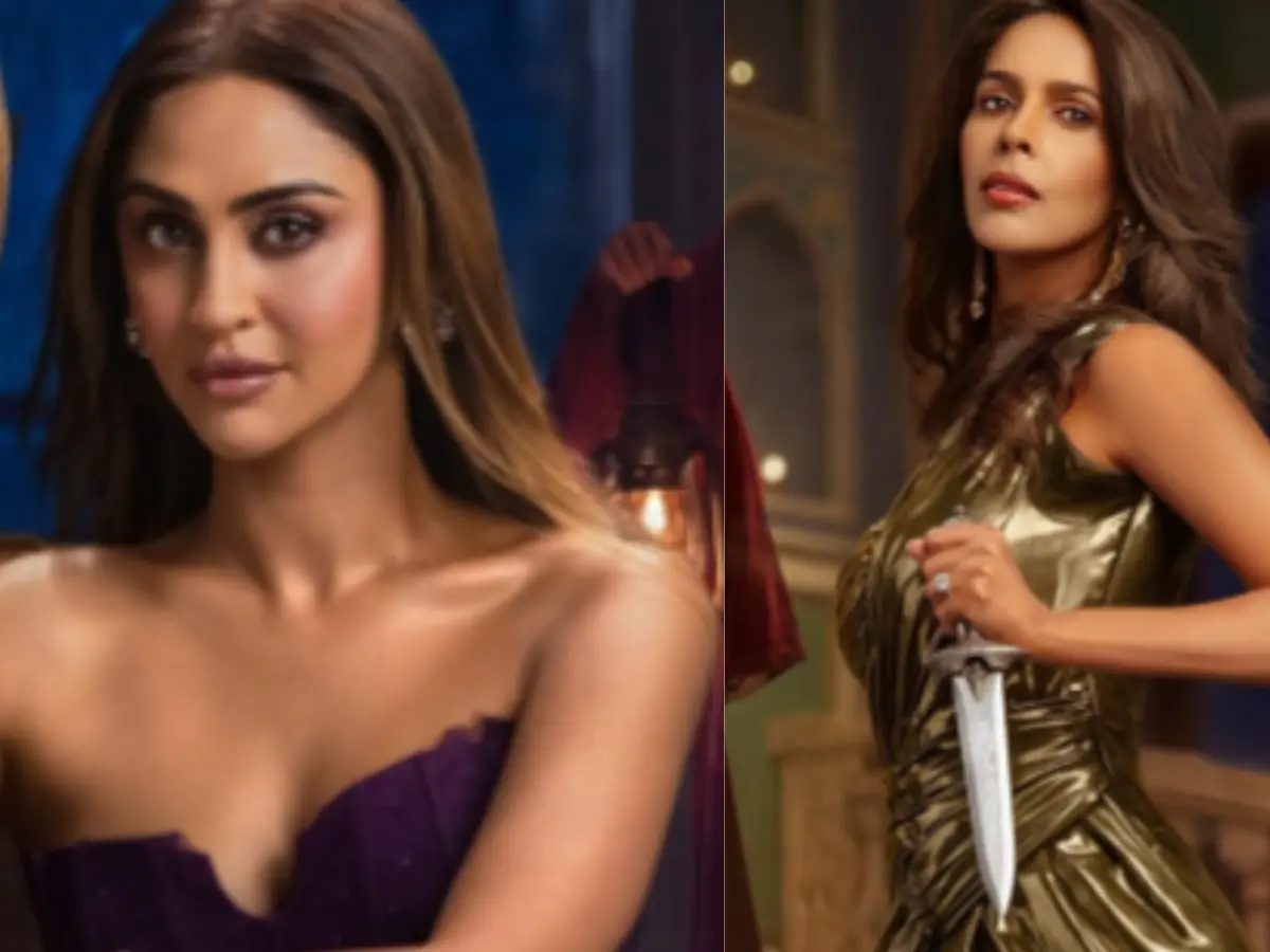 Karan Johar's The Traitors season 2 contestants: Rhea Chakraborty, Mallika Sherawat and Munawar Faruqui in the first batch Karan Johar's The Traitors season 2 contestants: Rhea Chakraborty, Mallika Sherawat and Munawar Faruqui in the first batch