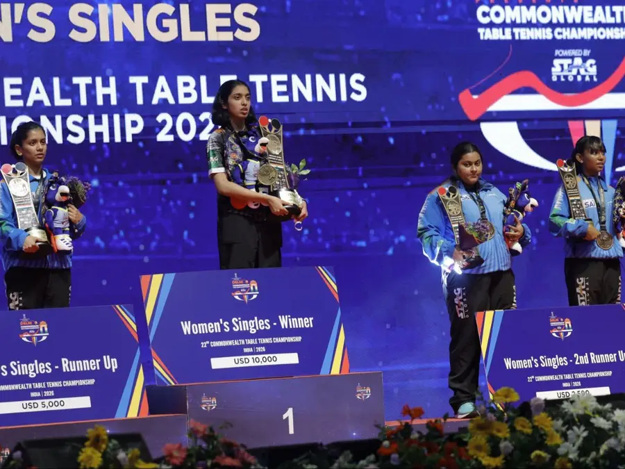 Commonwealth TT 2026: Ankur Bhattacharjee, Yashaswini Ghorpade crowned singles champions