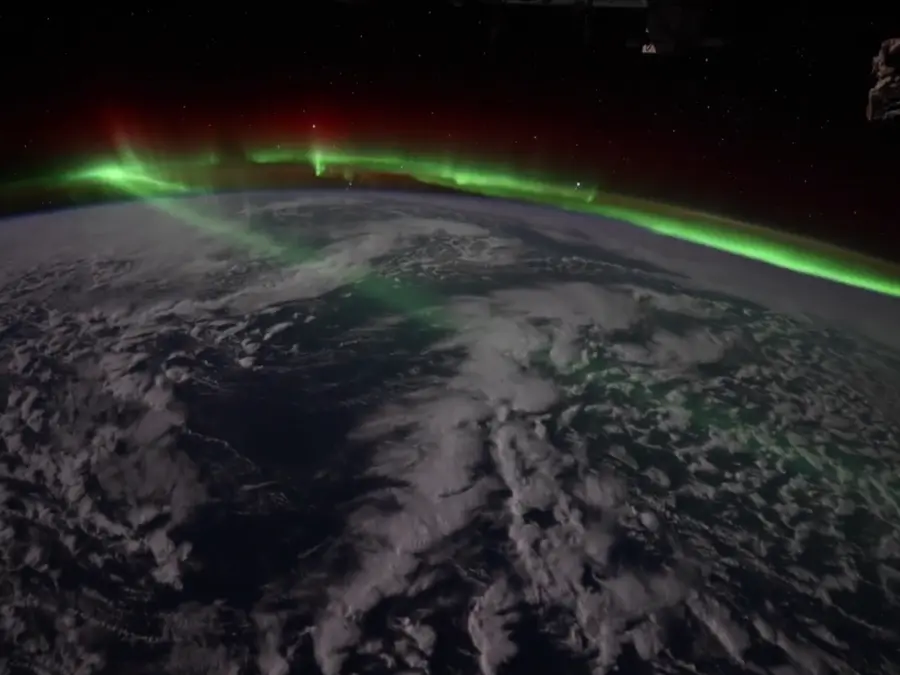 Indian-American astronaut Anil Menon sees auroras from space station, visuals captured from Earth as well