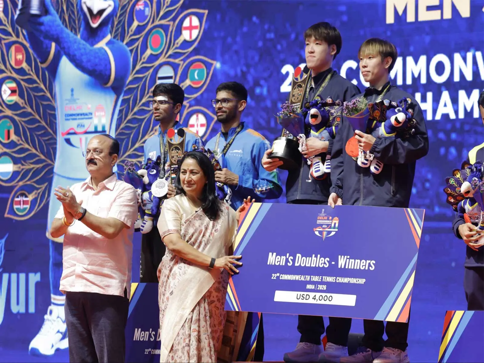 WATCH | Rekha Gupta, Ashish Sood attend Commonwealth Table Tennis Championships closing ceremony following India's dominant campaign WATCH | Rekha Gupta, Ashish Sood attend Commonwealth Table Tennis Championships closing ceremony following India's dominant campaign