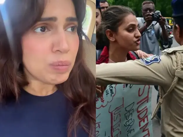 Bhumi Pednekar slams NEET-protestors over vulgar slogans, ex-acting teacher hits back: 'How disrespectful you were' Bhumi Pednekar slams NEET-protestors over vulgar slogans, ex-acting teacher hits back: 'How disrespectful you were'
