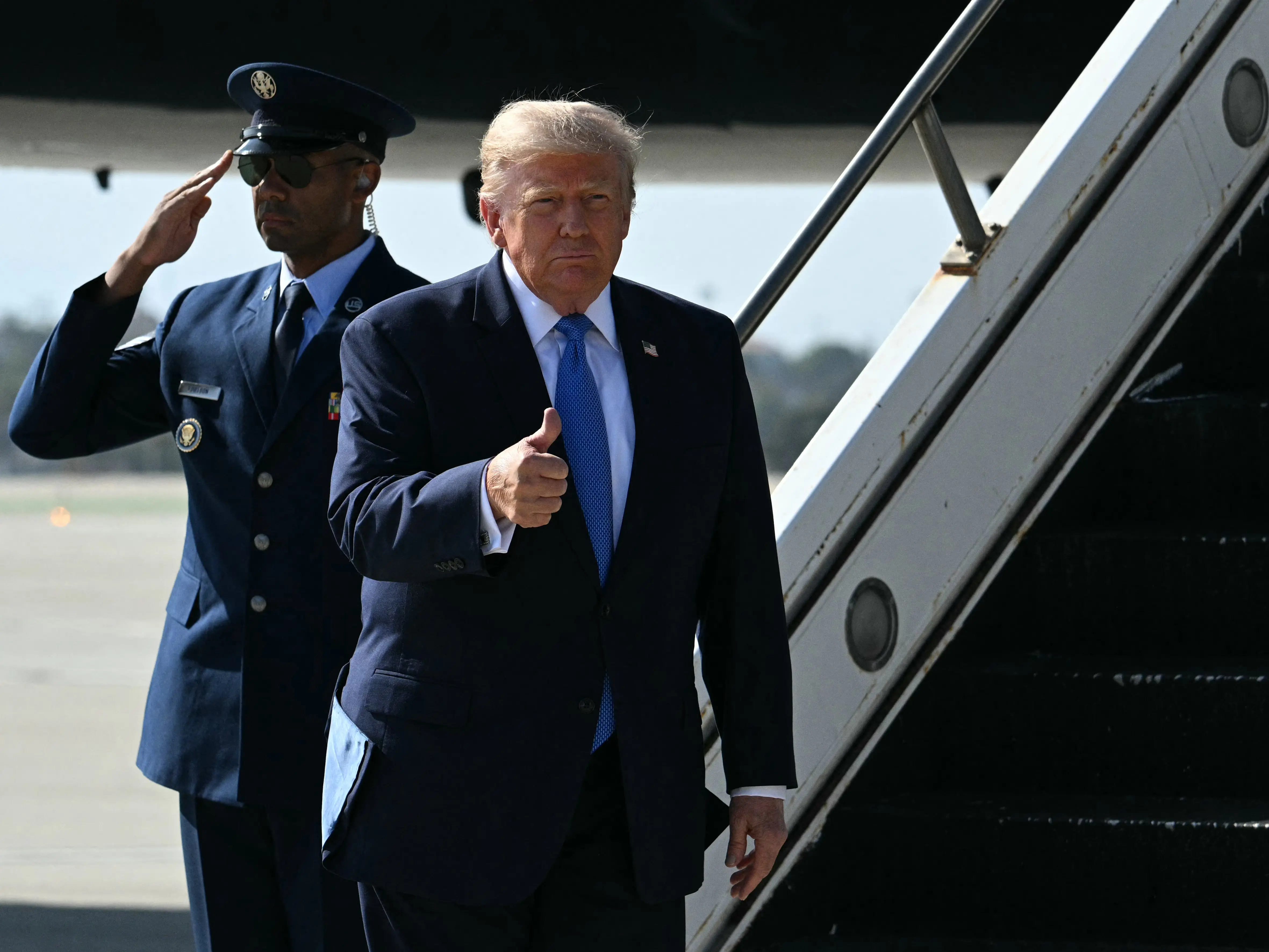 Another assassination attempt? Armed man arrested at Trump's golf course ahead of presidential visit to LA Another assassination attempt? Armed man arrested at Trump's golf course ahead of presidential visit to LA