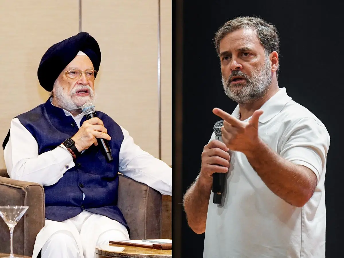 E20 petrol row: Puri says only four contaminated samples found, Rahul Gandhi steps up attack