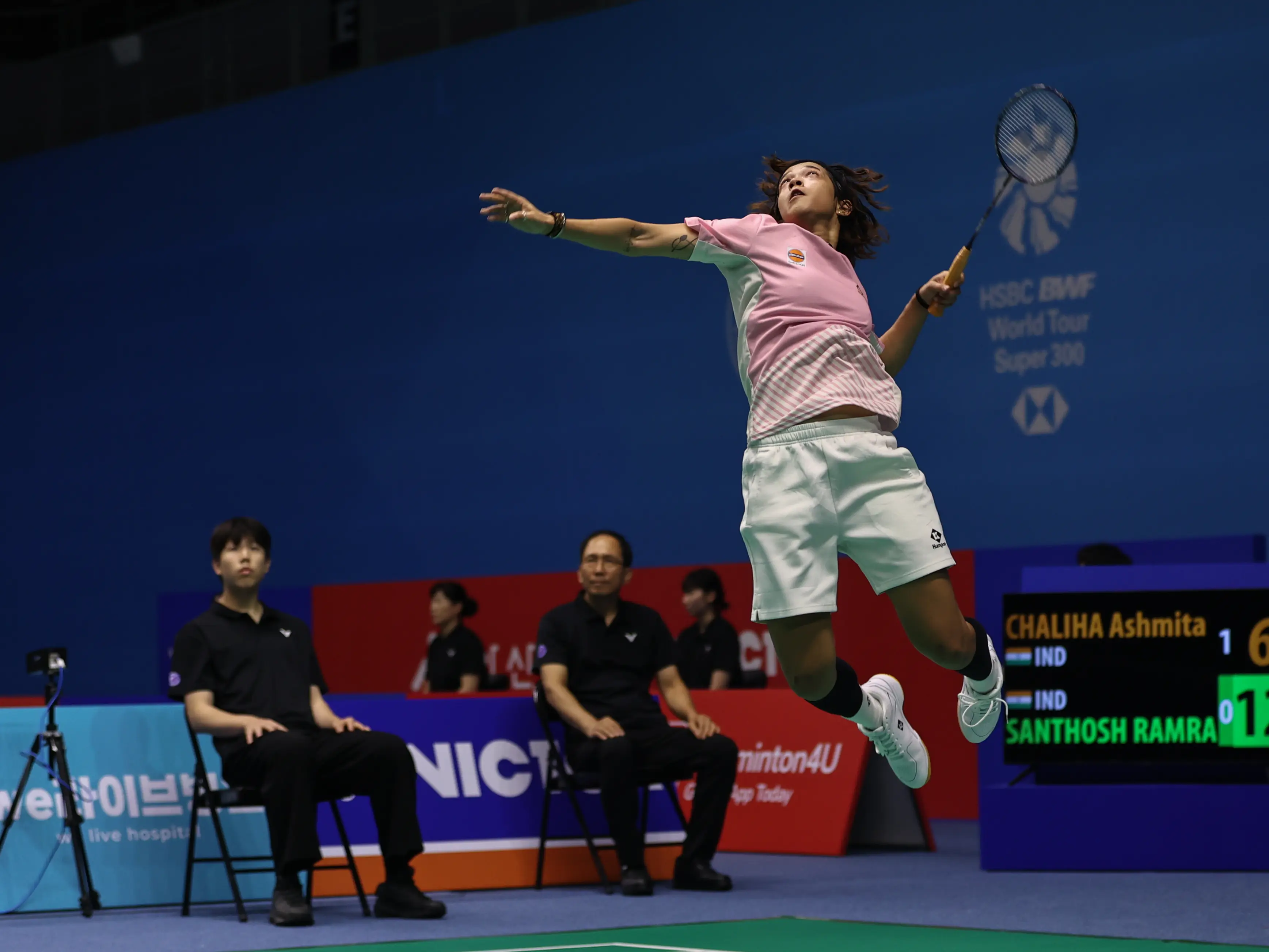 Korea Masters 2026: Ashmita Chaliha beats Rakshitha Ramraj to reach final Korea Masters 2026: Ashmita Chaliha beats Rakshitha Ramraj to reach final