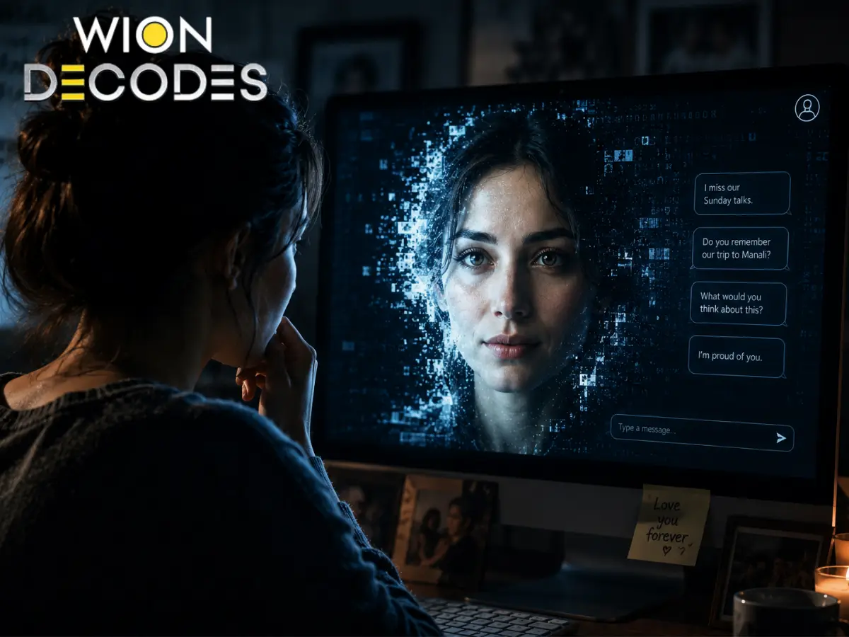 AI can now recreate the dead. But who owns your 'digital ghost' when you're gone? | WION Decodes