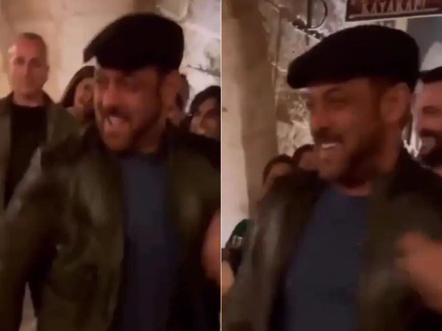 Salman Khan recreates iconic hook step from Jeene Ke Hain Chaar Din; viral video leaves fans nostalgic