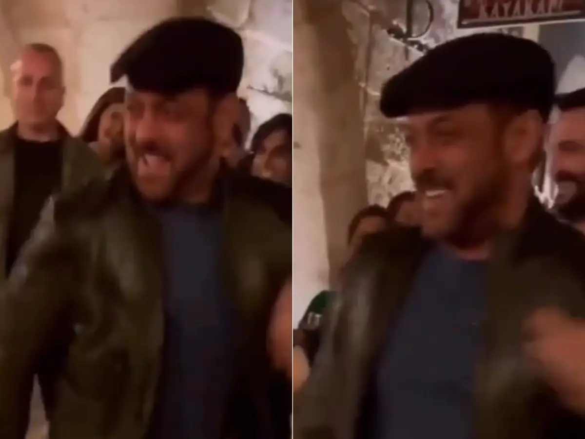 Salman Khan recreates iconic hook step from Jeene Ke Hain Chaar Din; viral video leaves fans nostalgic Salman Khan recreates iconic hook step from Jeene Ke Hain Chaar Din; viral video leaves fans nostalgic