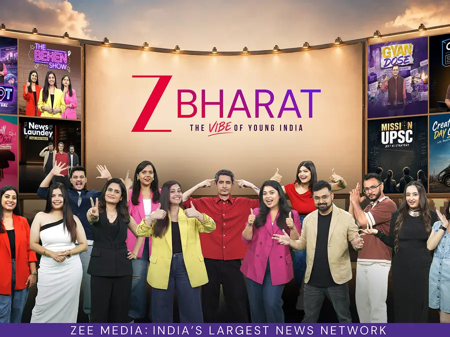 Zee Bharat restages itself to capture the vibe of young India