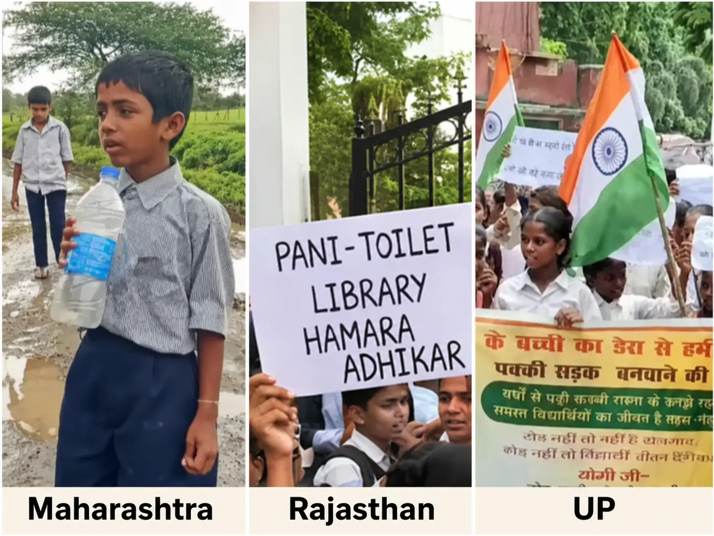 India’s protest wave intensifies: From Bihar to Maharashtra, Gen Alpha takes to street, demand better schools India’s protest wave intensifies: From Bihar to Maharashtra, Gen Alpha takes to street, demand better schools