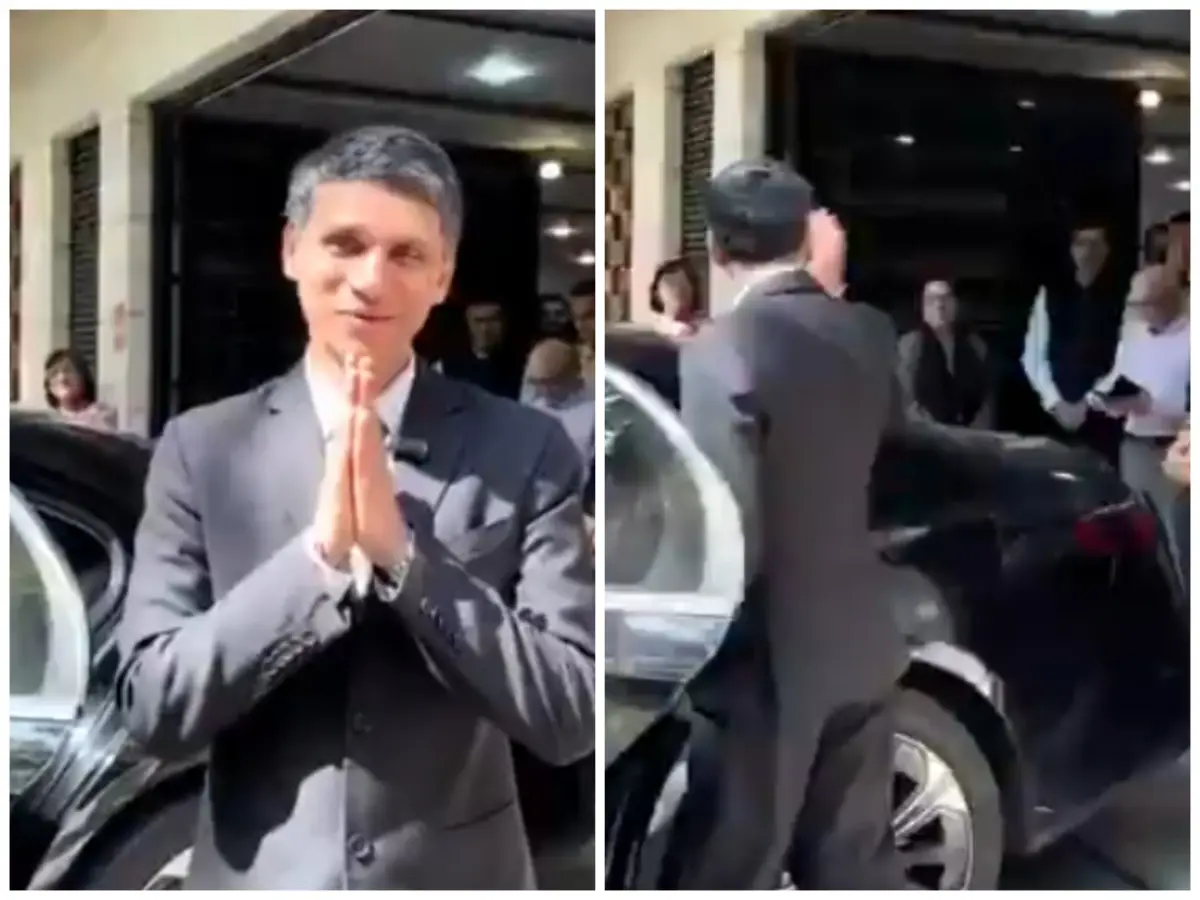 India's ambassador to Iran Rudra Gaurav Shresth delivers farewell in Farsi: Emotional video goes viral India's ambassador to Iran Rudra Gaurav Shresth delivers farewell in Farsi: Emotional video goes viral