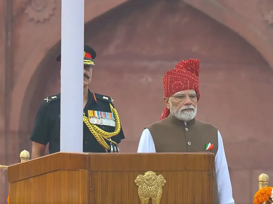 'Vande Mataram' played at Red Fort for first time since India's Independence