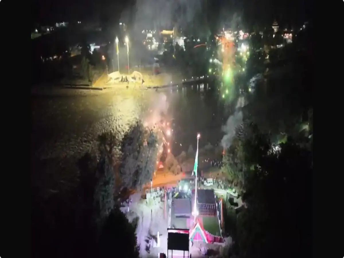 Keran witnesses historic midnight Independence Day celebration along LoC