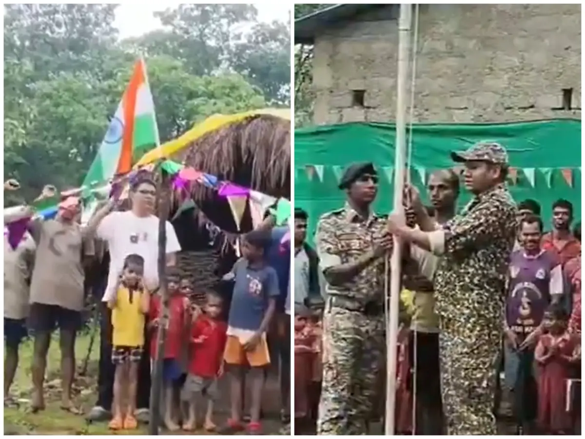 Once a Naxal stronghold, Chhattisgarh village hoists national flag for first time on Independence Day