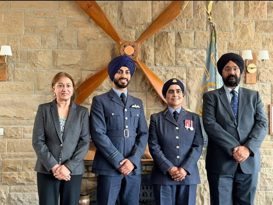 Britain gets its first Sikh fighter pilot since World War II