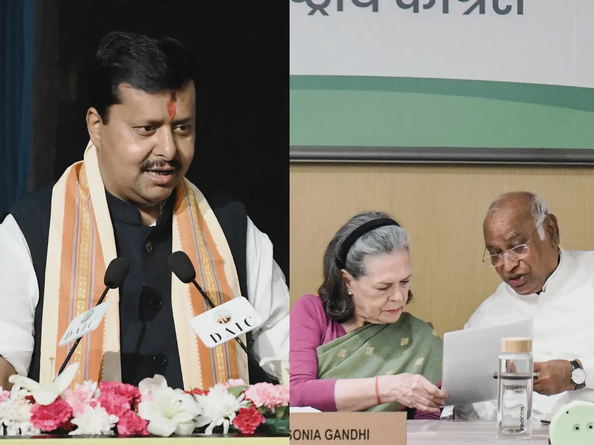 Congress defies Vande Mataram protocol, resolves to sing only 2 stanzas; BJP hits back with ‘new Muslim League’ taunt Congress defies Vande Mataram protocol, resolves to sing only 2 stanzas; BJP hits back with ‘new Muslim League’ taunt