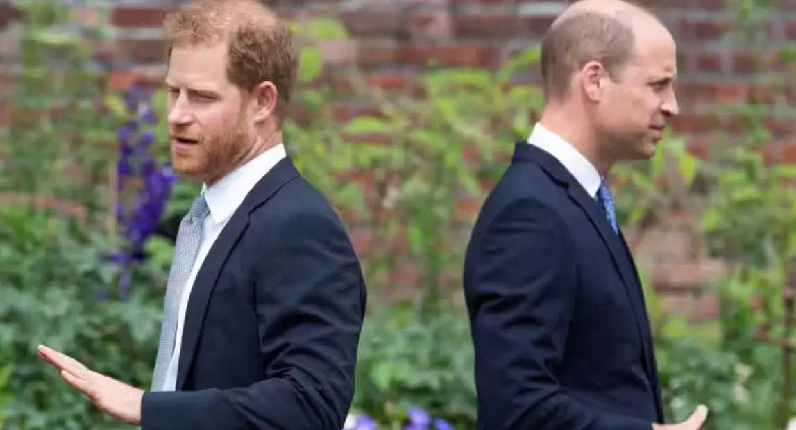 William pushed Harry