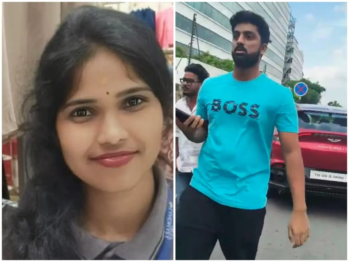 Woman crossing road in Hyderabad dies after being hit speeding Aston Martin, case filed against Rajya Sabha MP's son Woman crossing road in Hyderabad dies after being hit speeding Aston Martin, case filed against Rajya Sabha MP's son