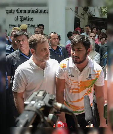Rahul Gandhi’s police station dharna: Political theatre, but a serious question remains Rahul Gandhi’s police station dharna: Political theatre, but a serious question remains